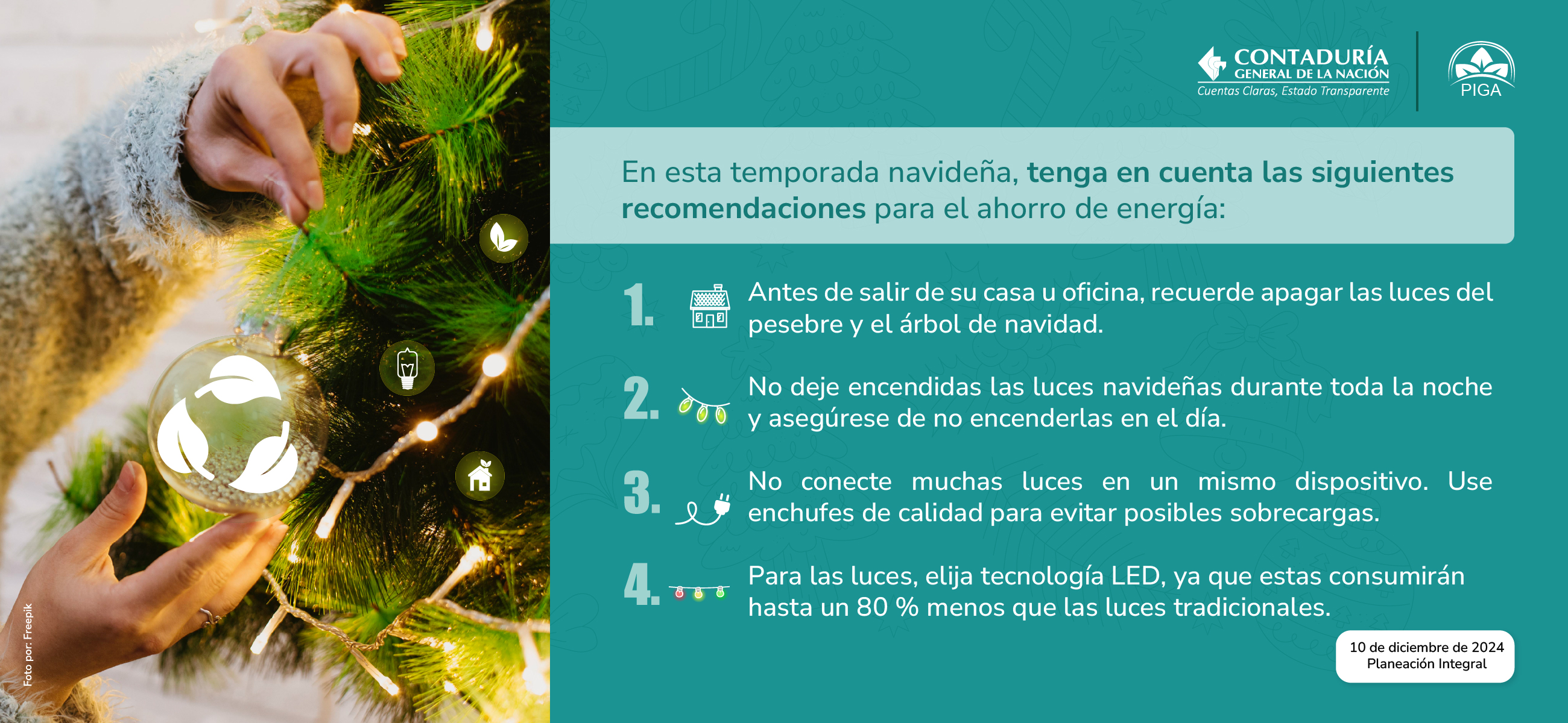 ¡Hagamos de la Navidad un momento más sostenible!