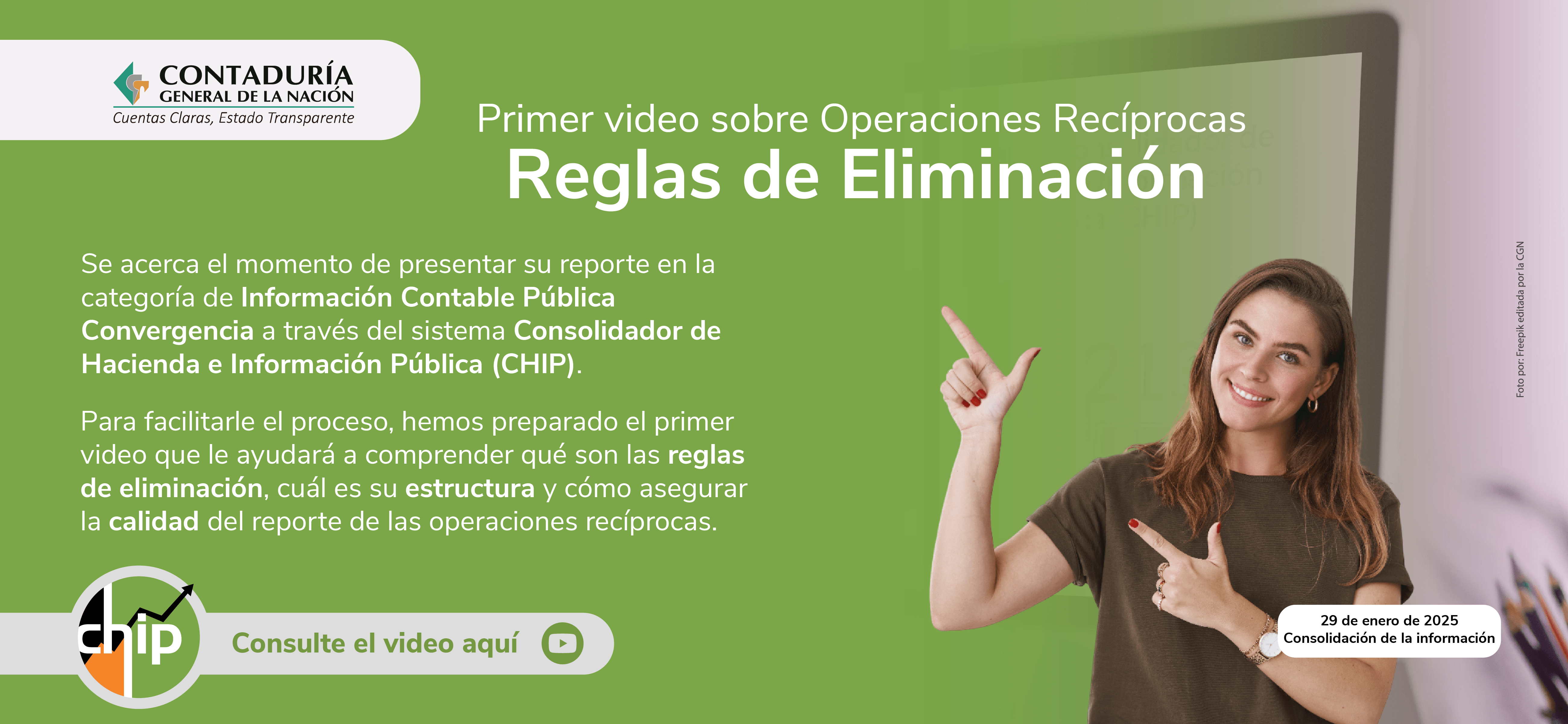 Primer video sobre Operaciones Recíprocas - Reglas de Eliminación