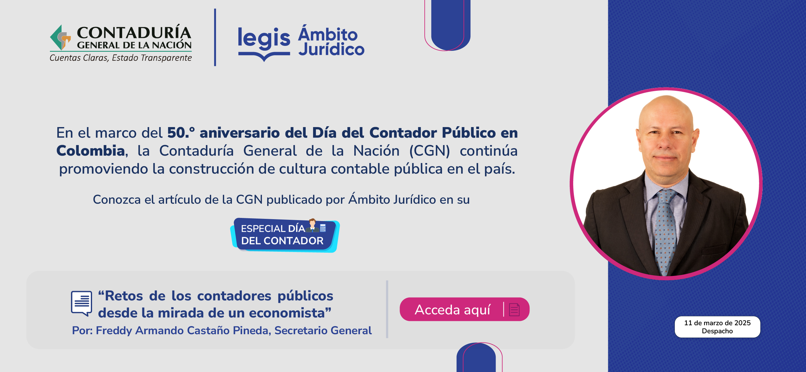 Retos de los contadores públicos desde la mirada de un economista