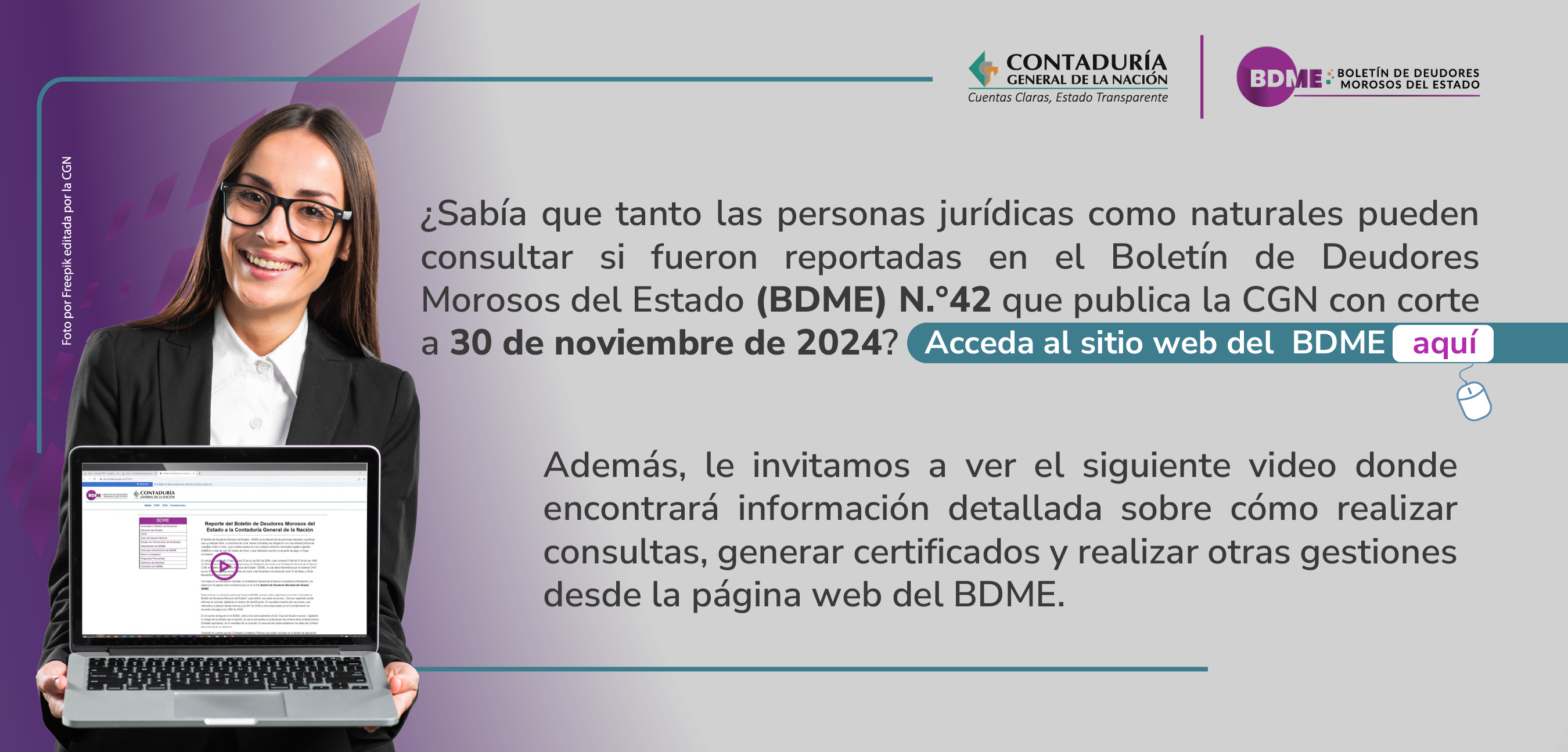 ¿Está usted reportado en el Boletín de Deudores Morosos del Estado? Consúltelo ahora