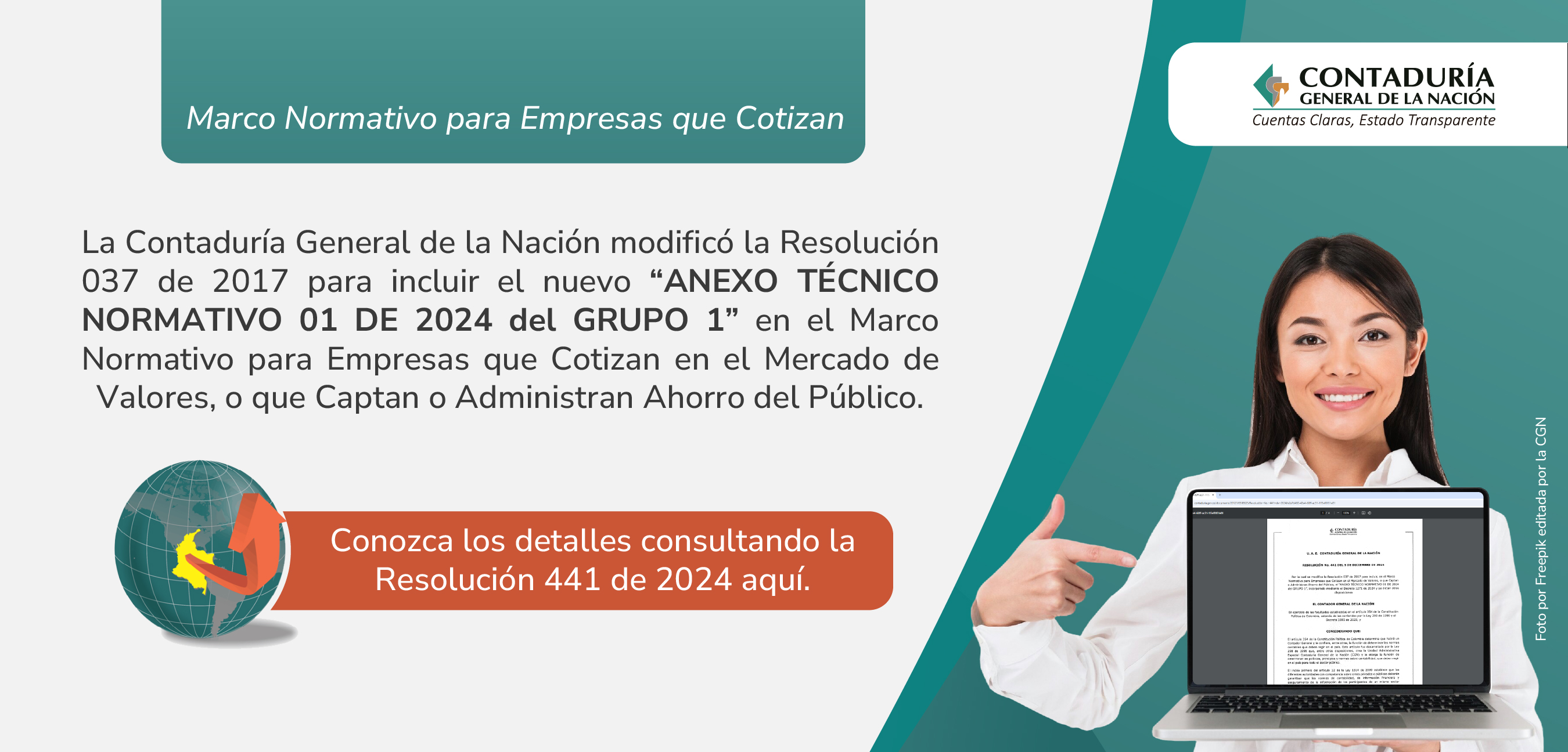 Asunto correo electrónico: Conozca la modificación realizada a la Resolución 037 de 2017