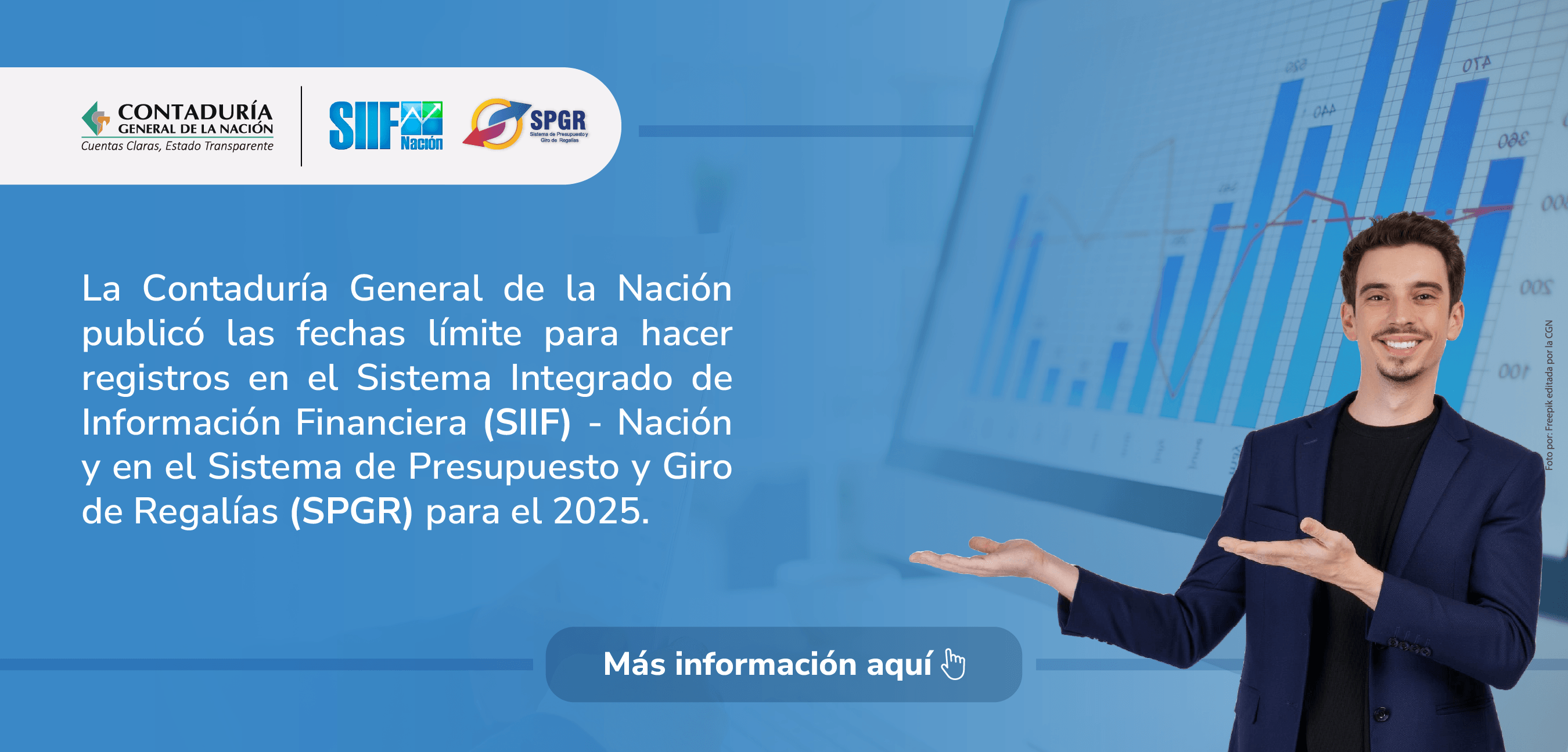 ¡Ya están disponibles las fechas límites de SIIF y SPGR para el 2025!