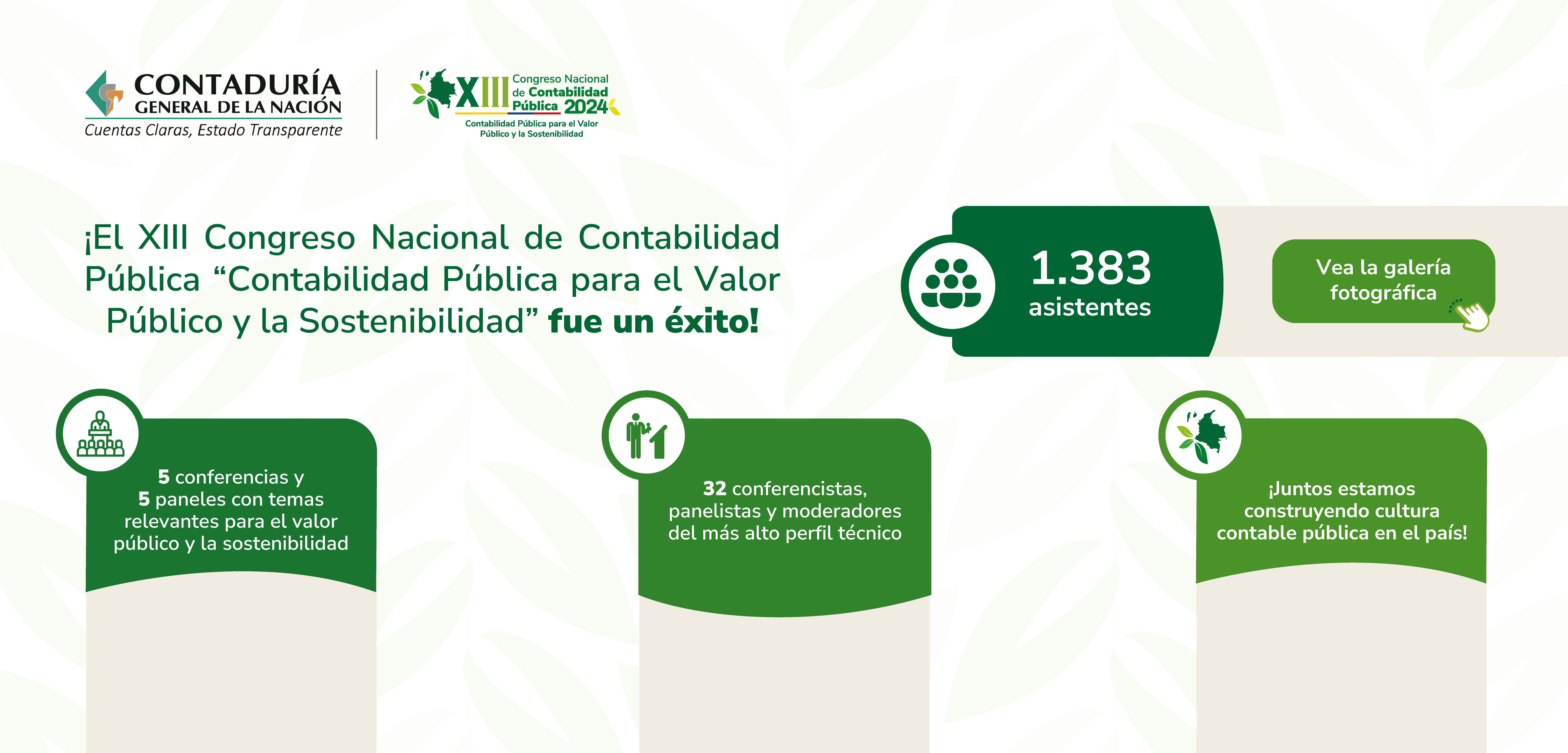 Le invitamos a revivir el XIII Congreso Nacional de Contabilidad Pública