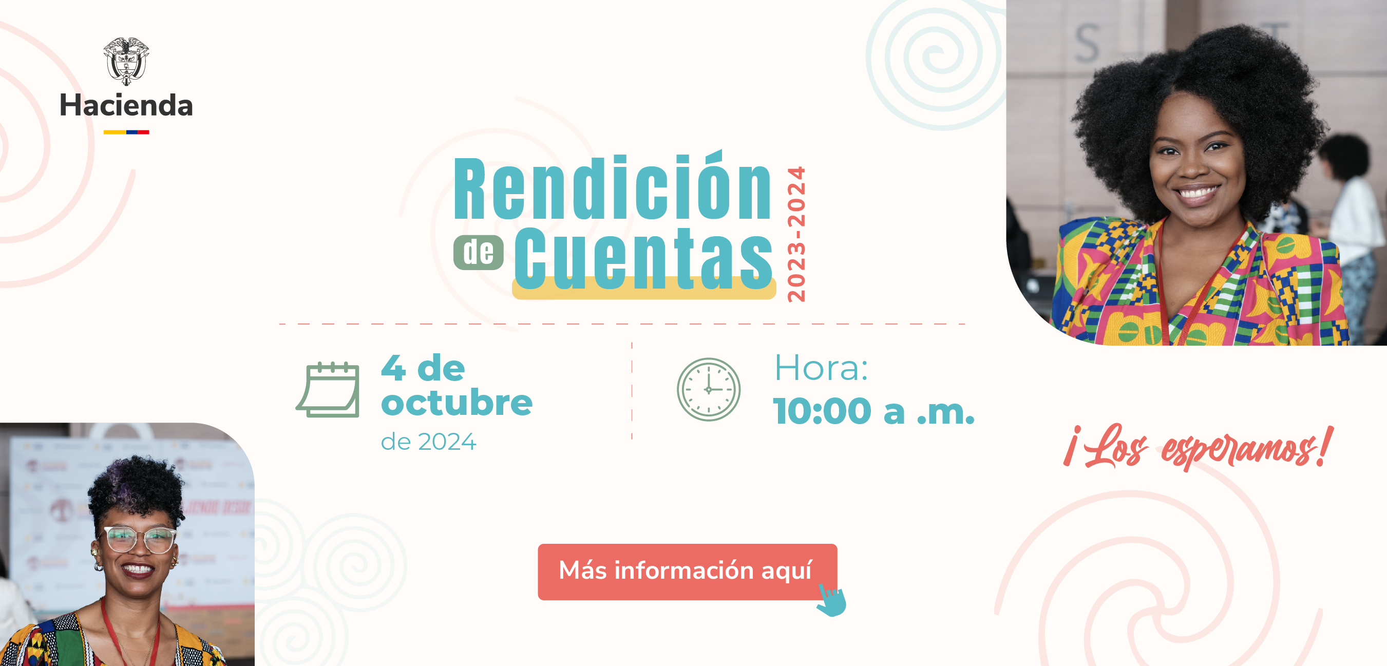 Participe en la Rendición de Cuentas 2023 -2024 del Ministerio de Hacienda y Crédito Público