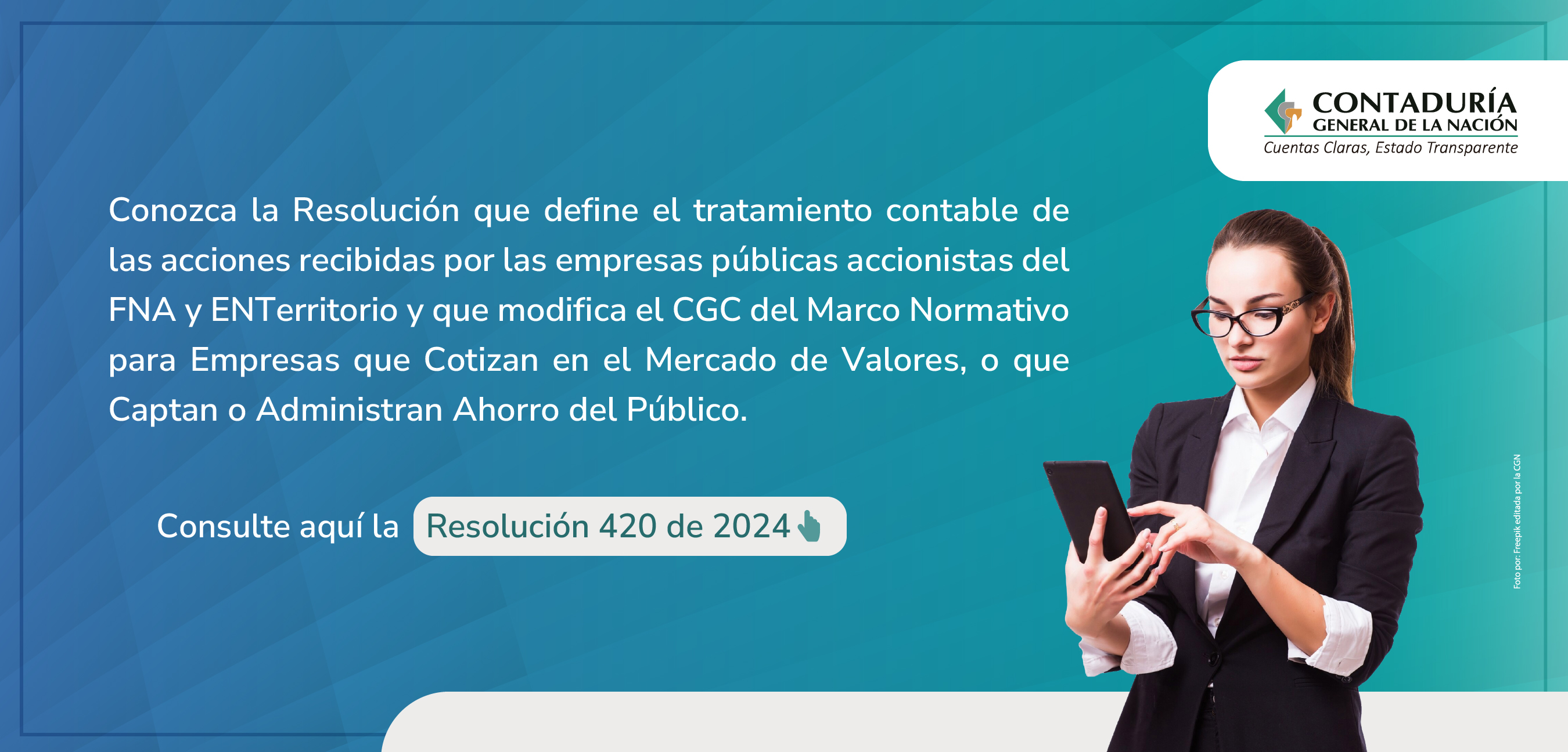 Conozca el tratamiento contable de las acciones recibidas por la transformación del FNA y ENTerritorio