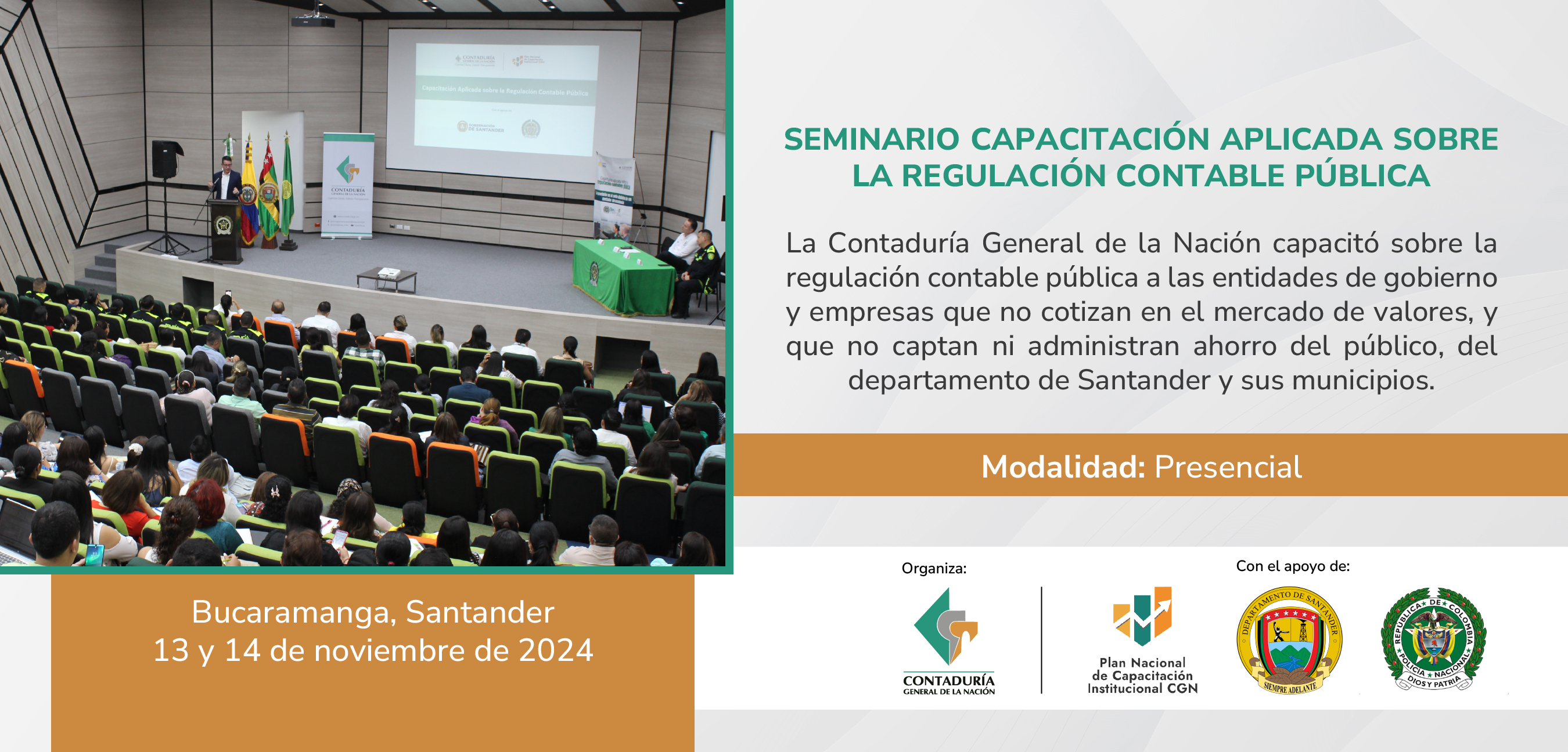 seminario presencial 13 y 14 de noviembre/24 en Bucaramanga