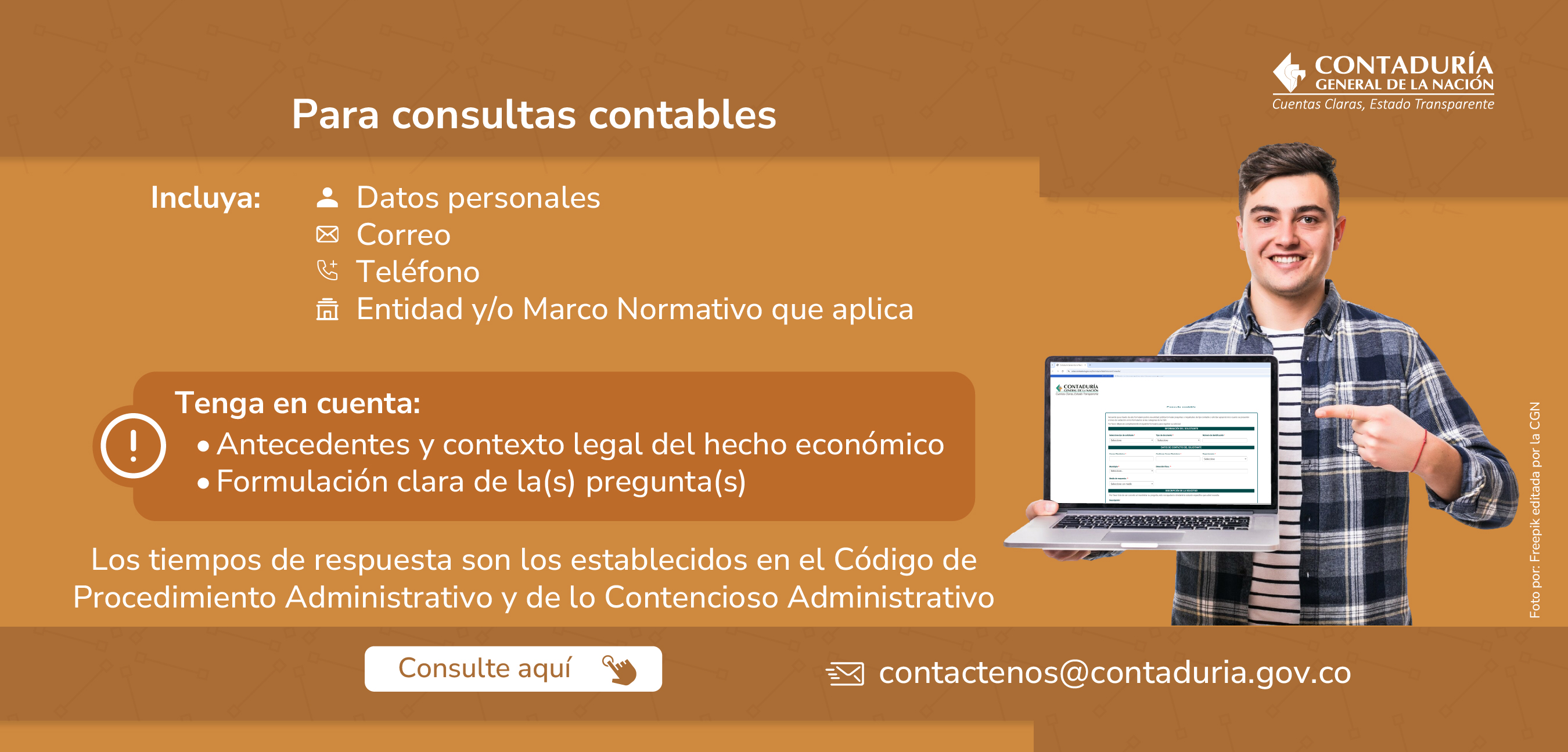 Para consultas contables