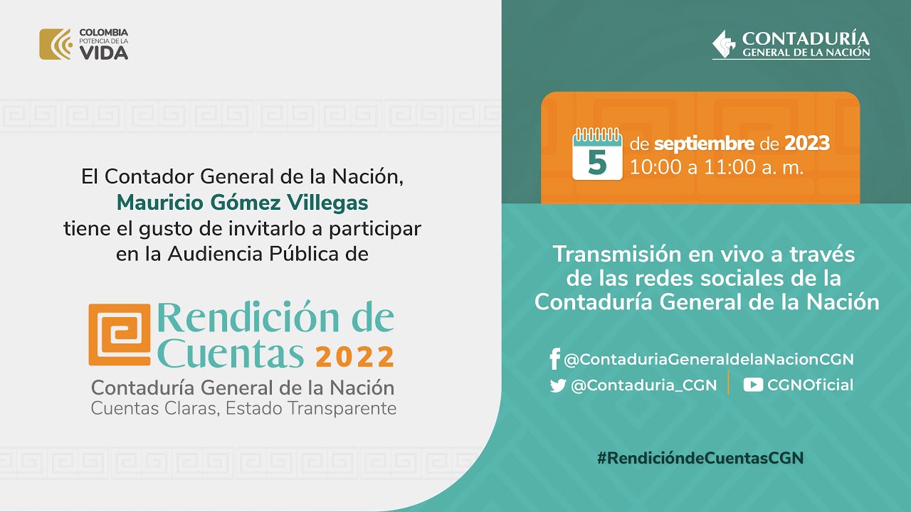 Foro de Rendición de Cuentas 2022